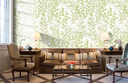 Обои 839-F-96122 фото в интерьере кабинета превью