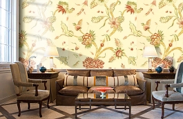 Обои 839-F-96136 фото в интерьере кабинета превью