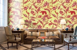 Обои 839-F-96151 фото в интерьере кабинета превью