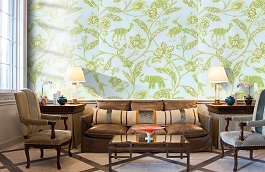 Обои 839-F-96152 фото в интерьере кабинета превью