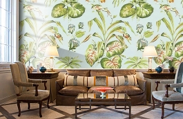 Обои F91149 фото в интерьере кабинета превью