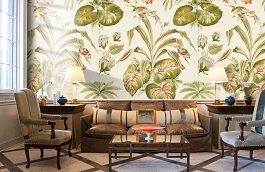 Обои F91159 фото в интерьере кабинета превью