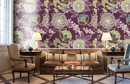 Обои F913012 фото в интерьере кабинета превью