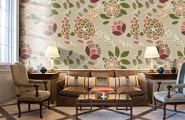 Обои F913041 фото в интерьере кабинета превью