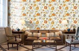 Обои F94907 фото в интерьере кабинета превью