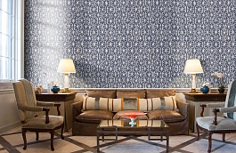 Обои F95743 фото в интерьере кабинета превью