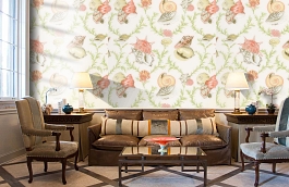 Обои F95745 фото в интерьере кабинета превью