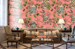 Обои F95765 фото в интерьере кабинета превью