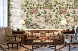 Обои F95766 фото в интерьере кабинета превью