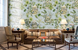 Обои F95767 фото в интерьере кабинета превью