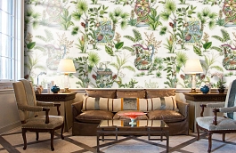 Обои F95768 фото в интерьере кабинета превью