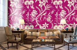 Обои F99251 фото в интерьере кабинета превью