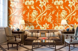 Обои F99252 фото в интерьере кабинета превью