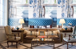 Обои W74350 фото в интерьере кабинета превью