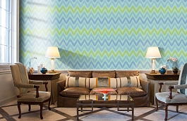 Обои W75725 фото в интерьере кабинета превью