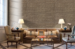 Обои W99210 фото в интерьере кабинета превью