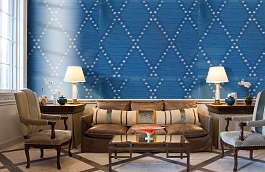 Обои W99226 фото в интерьере кабинета превью