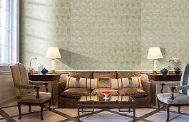 Обои W99230 фото в интерьере кабинета превью