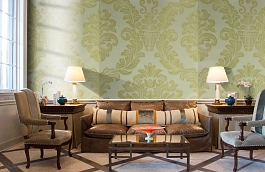 Обои SF1001 фото в интерьере кабинета превью