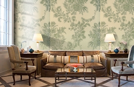 Обои KTE12021 фото в интерьере кабинета превью