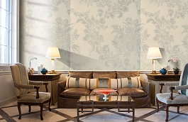 Обои KTE12024 фото в интерьере кабинета превью