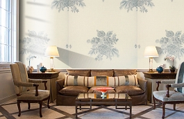 Обои KTE12025 фото в интерьере кабинета превью