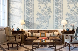 Обои KTE12026 фото в интерьере кабинета превью