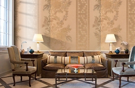 Обои KTE12029 фото в интерьере кабинета превью