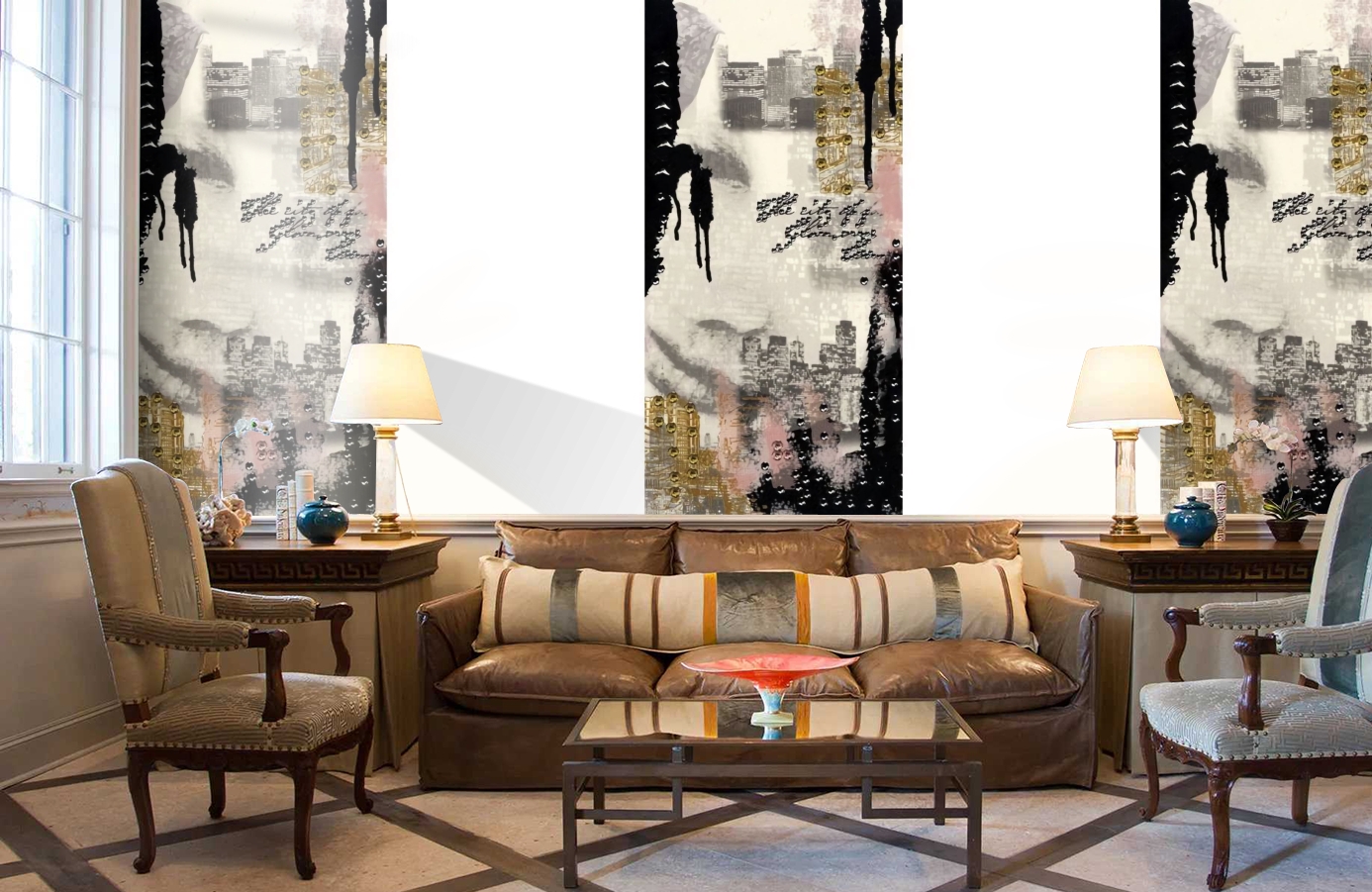 Обои SL 4 803 1630 260*139,5 фото в интерьере кабинета