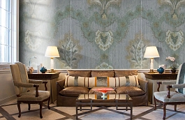 Обои 3 NC-D фото в интерьере кабинета превью