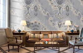 Обои 5 NC-D фото в интерьере кабинета превью