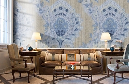 Обои 6 NC-D фото в интерьере кабинета превью