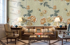 Обои 7 NC-F фото в интерьере кабинета превью