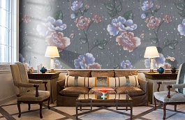 Обои 8 NC-F фото в интерьере кабинета превью