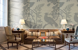 Обои TM3121 фото в интерьере кабинета превью