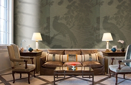 Обои TM3141 фото в интерьере кабинета превью