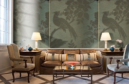 Обои TM3461 фото в интерьере кабинета превью