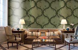 Обои TM4433 фото в интерьере кабинета превью