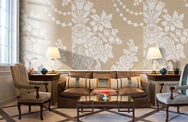 Обои KT4538 фото в интерьере кабинета превью