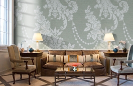 Обои KT4548 фото в интерьере кабинета превью