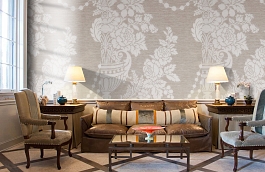 Обои KT4580 фото в интерьере кабинета превью