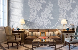 Обои KT4586 фото в интерьере кабинета превью