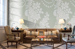 Обои KT4598 фото в интерьере кабинета превью