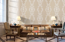 Обои KT5273 фото в интерьере кабинета превью