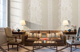 Обои KT7972 фото в интерьере кабинета превью