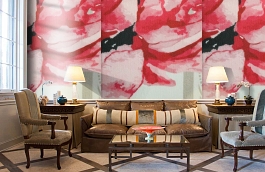 Обои KT80052 фото в интерьере кабинета превью