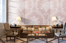 Обои KT9857 фото в интерьере кабинета превью