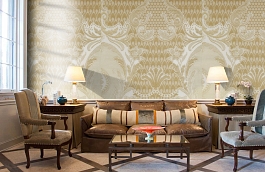 Обои KTE08006 фото в интерьере кабинета превью