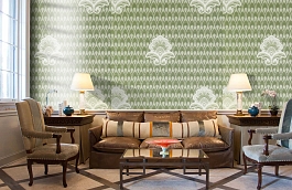 Обои KTE08022 фото в интерьере кабинета превью