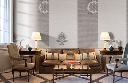 Обои KTE08026 фото в интерьере кабинета превью